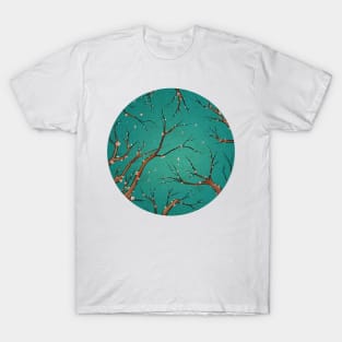 Minhwa: Cherry Blossom Forest C Type (Korean traditional/folk art) T-Shirt